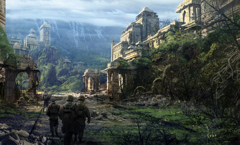 Illustration for article titled Uncharted's Art Director Can Also Draw Cool Spaceships